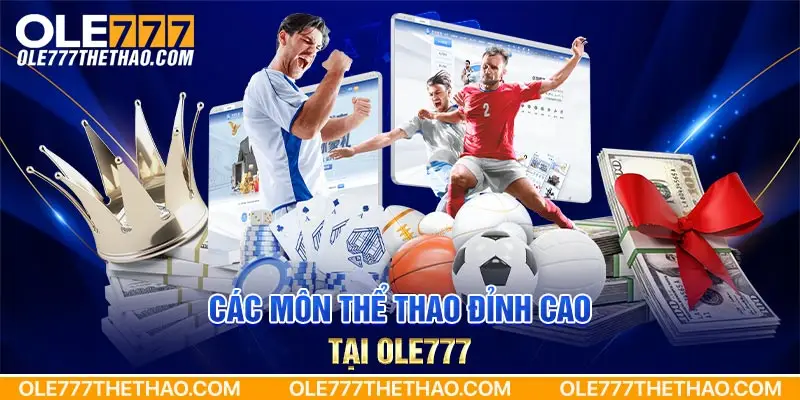 Các môn thể thao đỉnh cao tại Ole777