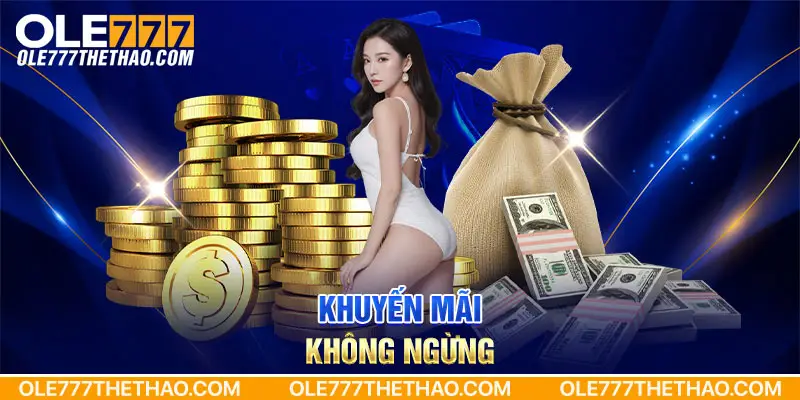 Khuyến mãi không ngừng